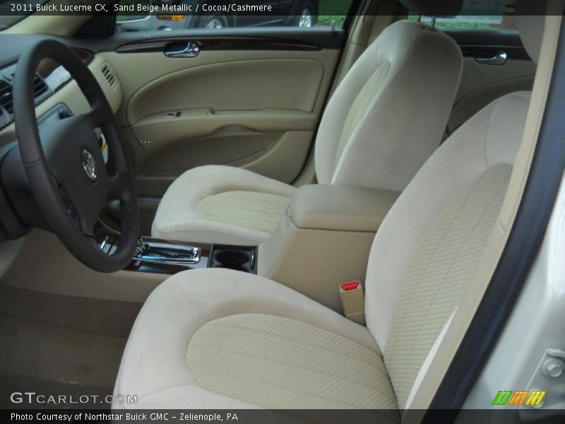 Sand Beige Metallic / Cocoa/Cashmere 2011 Buick Lucerne CX