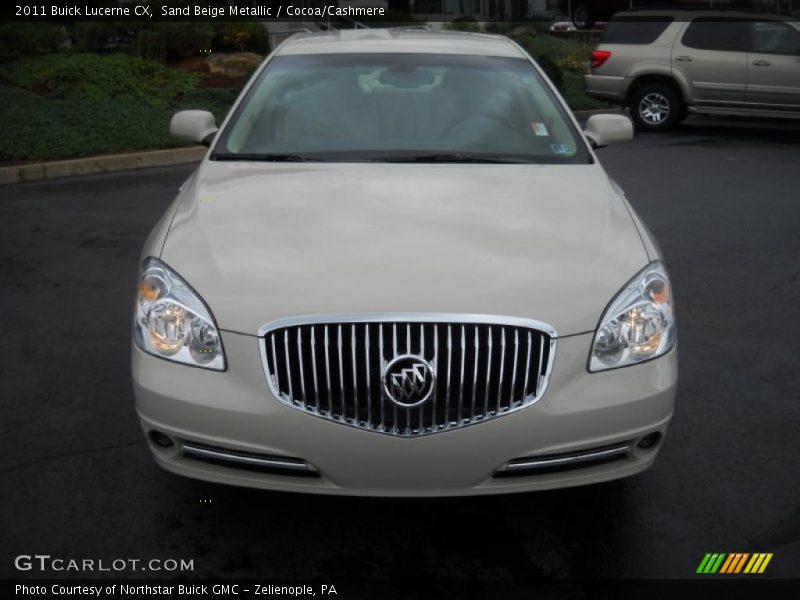 Sand Beige Metallic / Cocoa/Cashmere 2011 Buick Lucerne CX