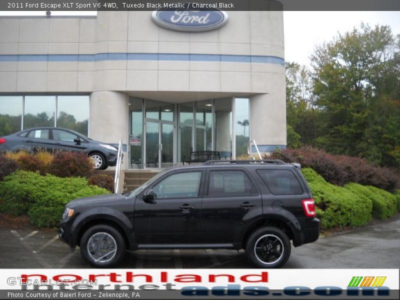 Tuxedo Black Metallic / Charcoal Black 2011 Ford Escape XLT Sport V6 4WD