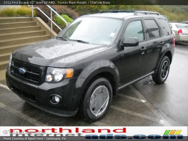 Tuxedo Black Metallic / Charcoal Black 2011 Ford Escape XLT Sport V6 4WD