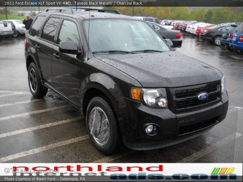 Tuxedo Black Metallic / Charcoal Black 2011 Ford Escape XLT Sport V6 4WD