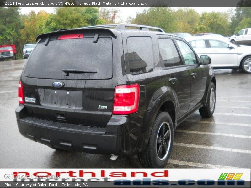 Tuxedo Black Metallic / Charcoal Black 2011 Ford Escape XLT Sport V6 4WD