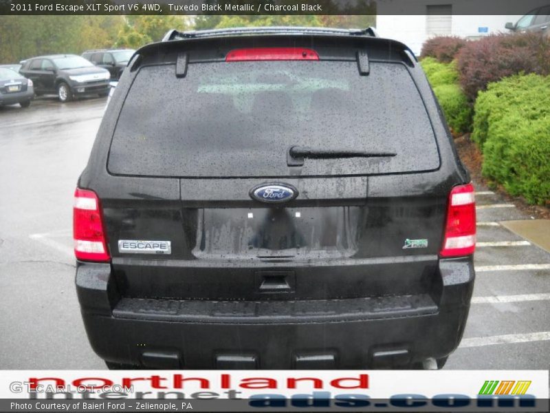 Tuxedo Black Metallic / Charcoal Black 2011 Ford Escape XLT Sport V6 4WD