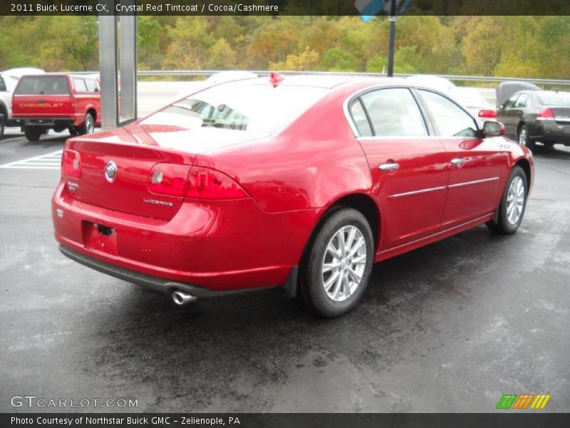 Crystal Red Tintcoat / Cocoa/Cashmere 2011 Buick Lucerne CX