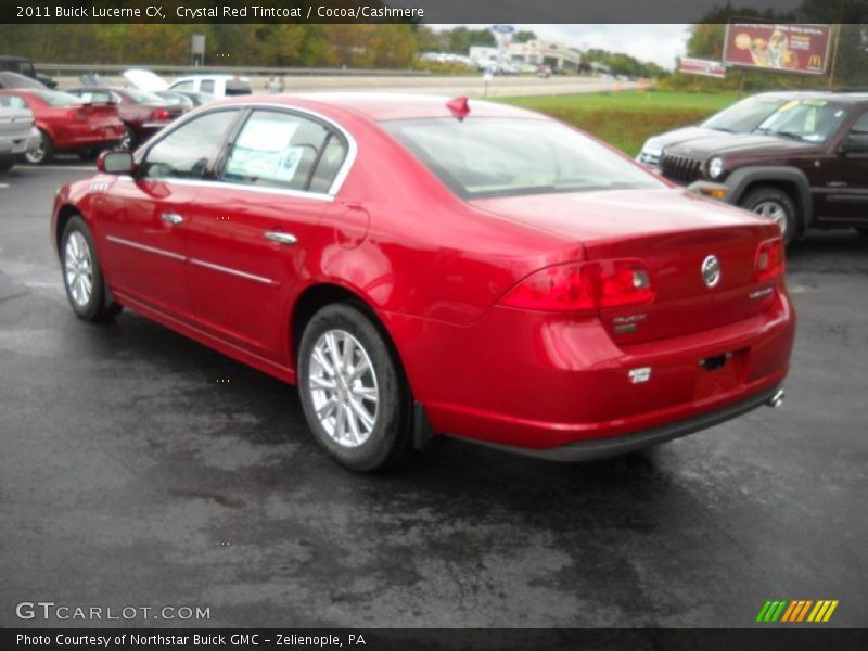 Crystal Red Tintcoat / Cocoa/Cashmere 2011 Buick Lucerne CX
