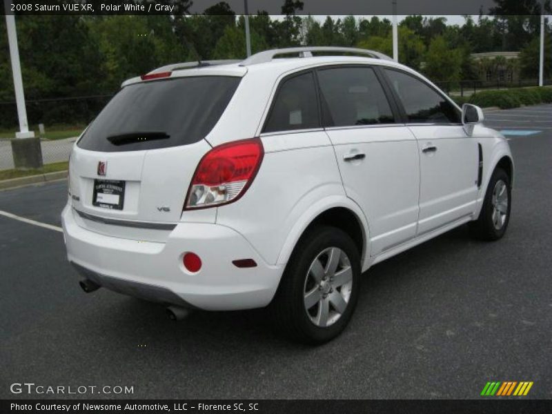 Polar White / Gray 2008 Saturn VUE XR