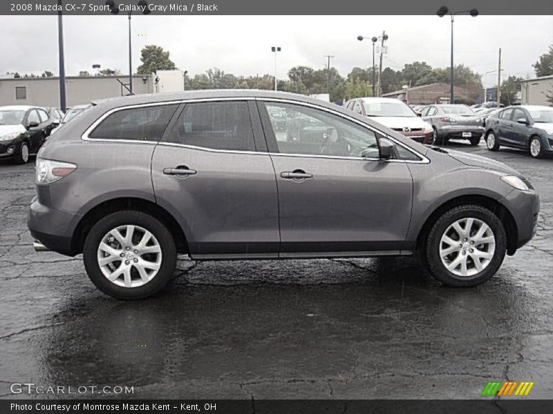 Galaxy Gray Mica / Black 2008 Mazda CX-7 Sport
