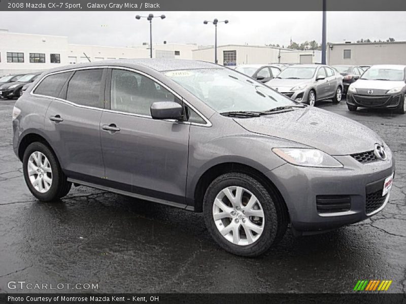 Galaxy Gray Mica / Black 2008 Mazda CX-7 Sport