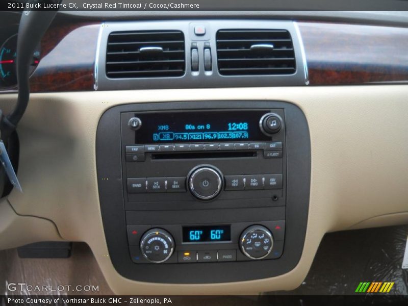 Crystal Red Tintcoat / Cocoa/Cashmere 2011 Buick Lucerne CX