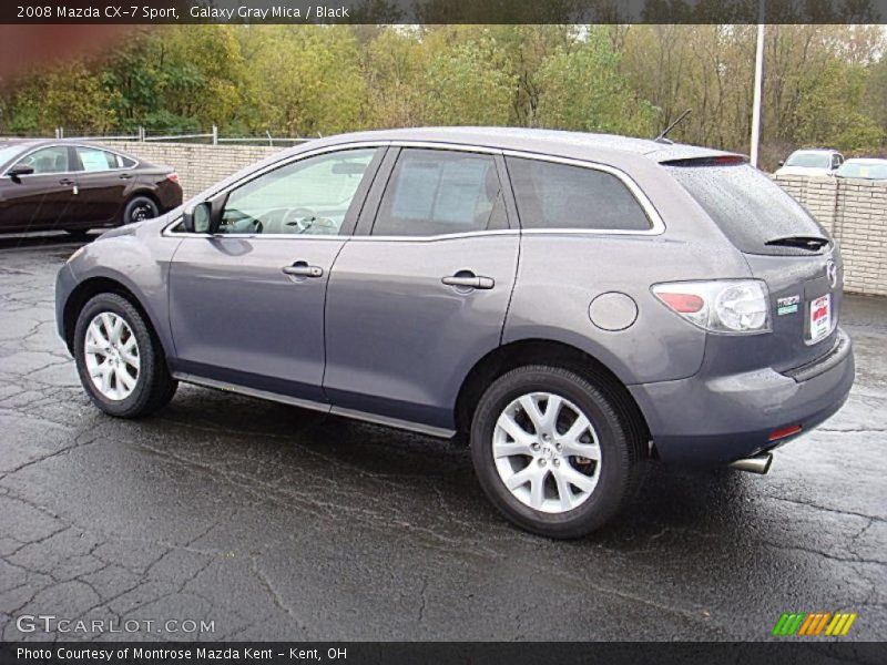 Galaxy Gray Mica / Black 2008 Mazda CX-7 Sport