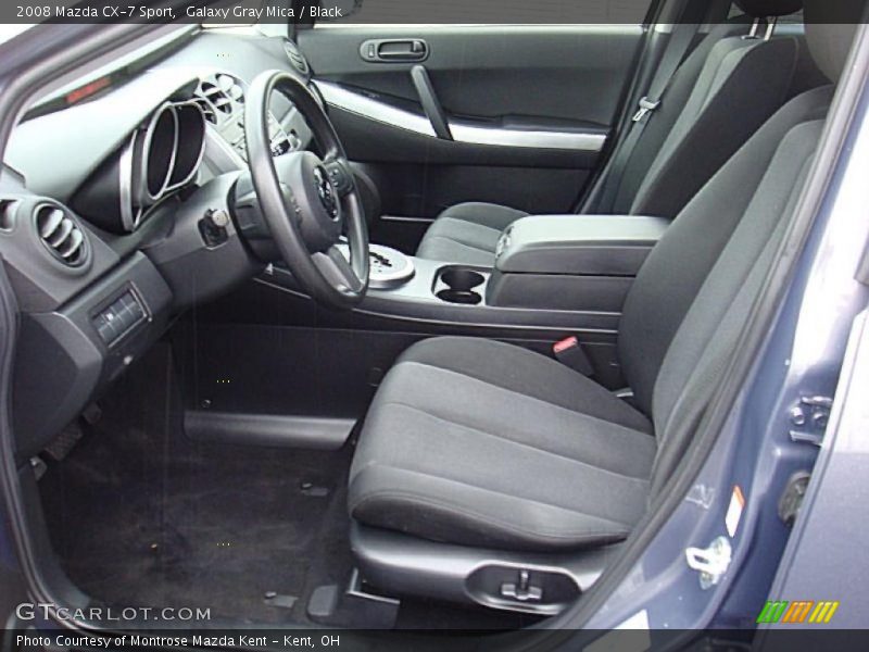 Galaxy Gray Mica / Black 2008 Mazda CX-7 Sport