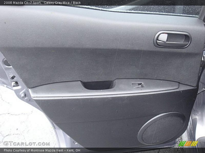 Galaxy Gray Mica / Black 2008 Mazda CX-7 Sport