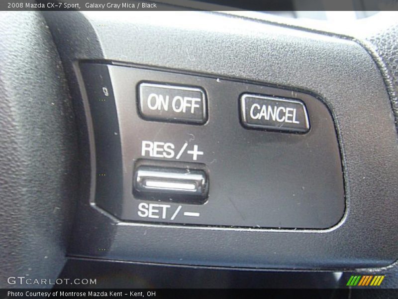 Galaxy Gray Mica / Black 2008 Mazda CX-7 Sport