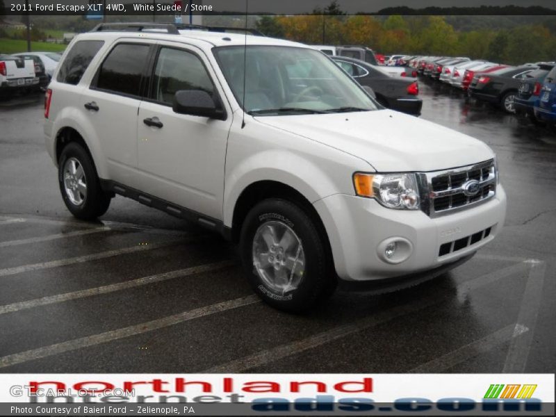 White Suede / Stone 2011 Ford Escape XLT 4WD