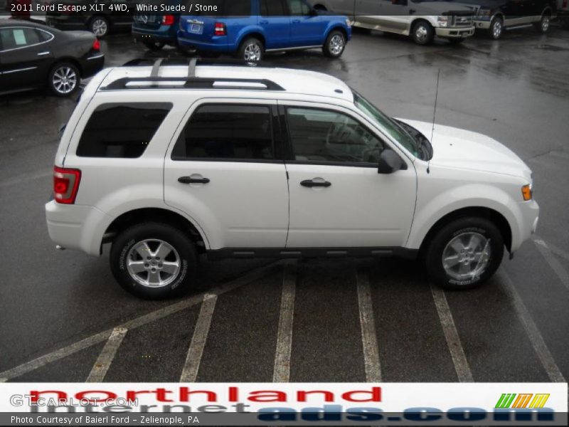 White Suede / Stone 2011 Ford Escape XLT 4WD