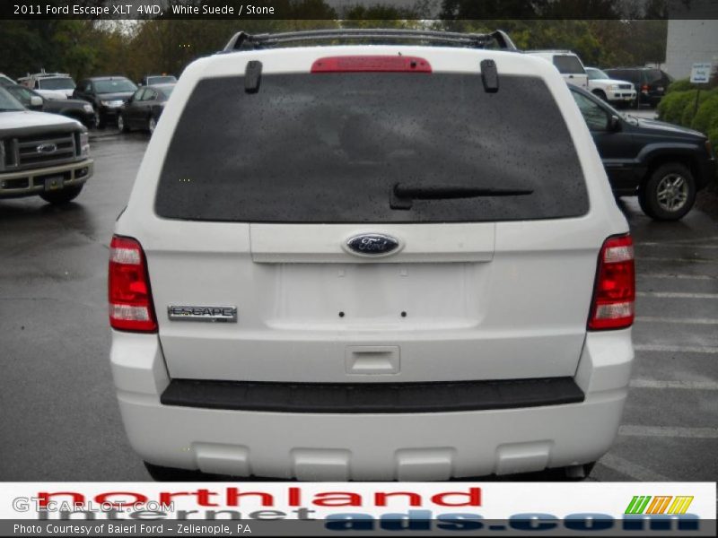 White Suede / Stone 2011 Ford Escape XLT 4WD