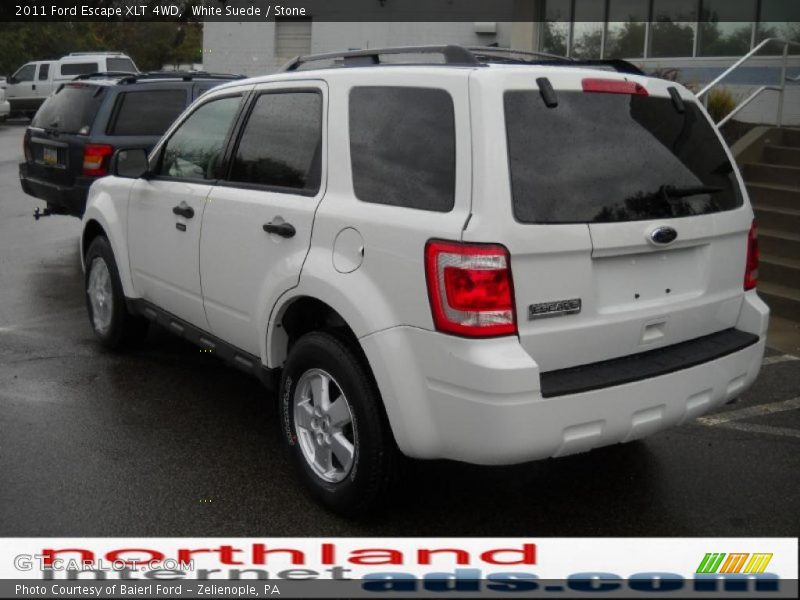 White Suede / Stone 2011 Ford Escape XLT 4WD