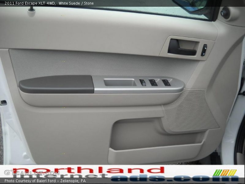 White Suede / Stone 2011 Ford Escape XLT 4WD