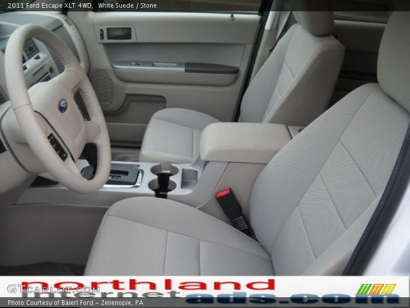 White Suede / Stone 2011 Ford Escape XLT 4WD