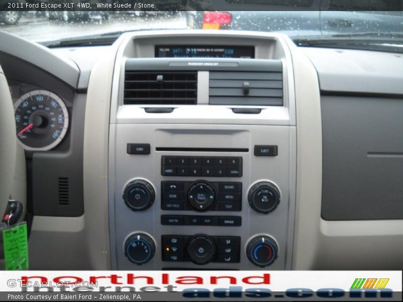 White Suede / Stone 2011 Ford Escape XLT 4WD