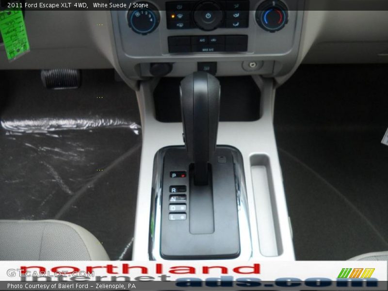  2011 Escape XLT 4WD 6 Speed Automatic Shifter