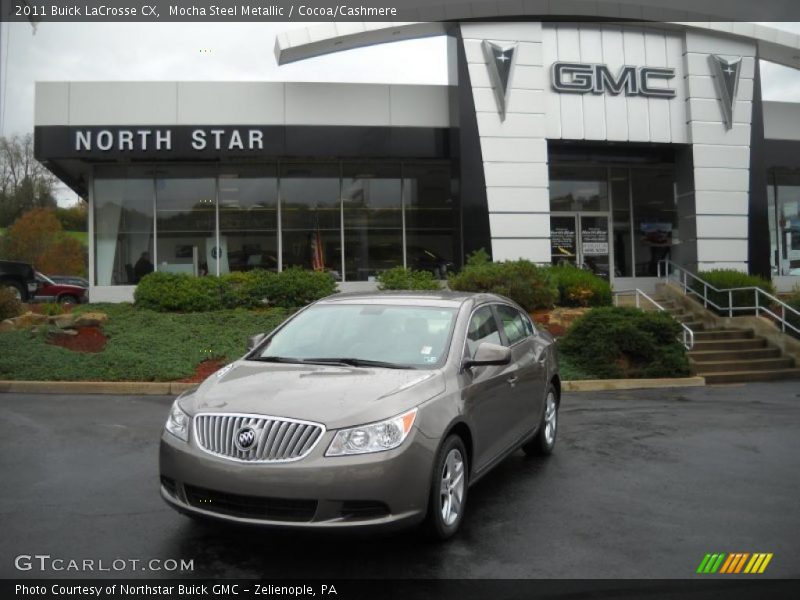 Mocha Steel Metallic / Cocoa/Cashmere 2011 Buick LaCrosse CX