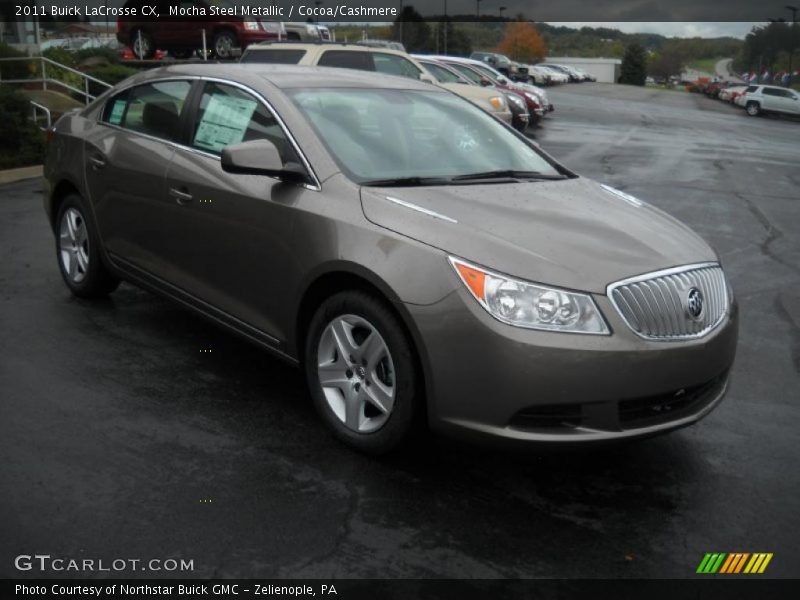 Mocha Steel Metallic / Cocoa/Cashmere 2011 Buick LaCrosse CX