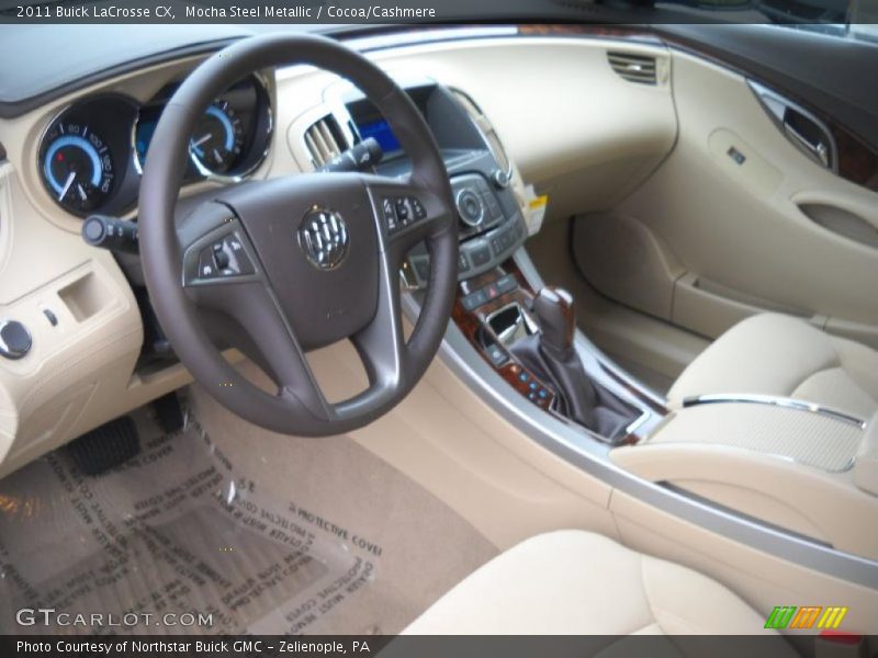 Mocha Steel Metallic / Cocoa/Cashmere 2011 Buick LaCrosse CX