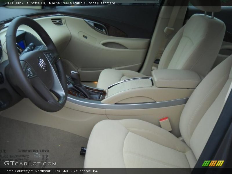 Mocha Steel Metallic / Cocoa/Cashmere 2011 Buick LaCrosse CX