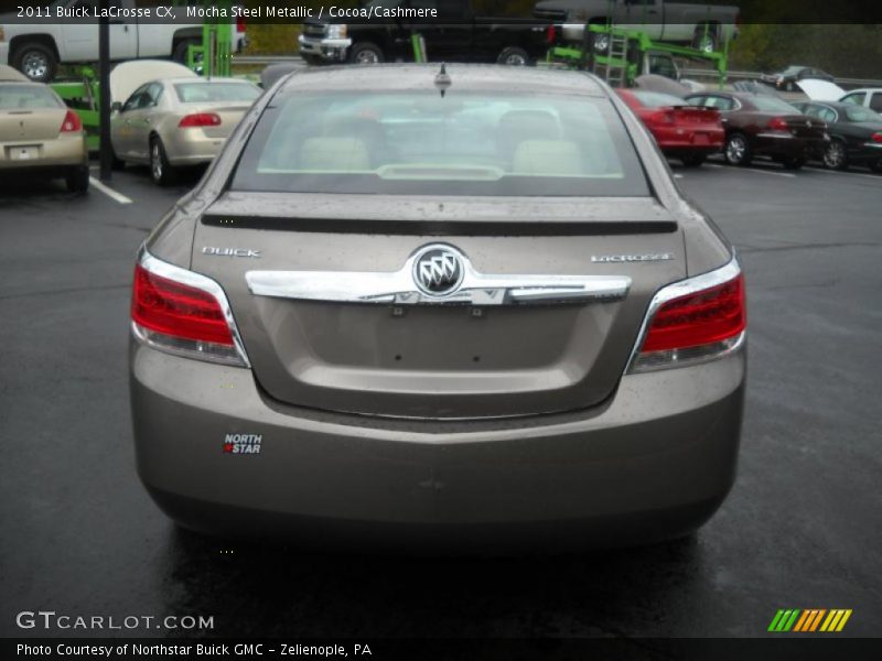 Mocha Steel Metallic / Cocoa/Cashmere 2011 Buick LaCrosse CX