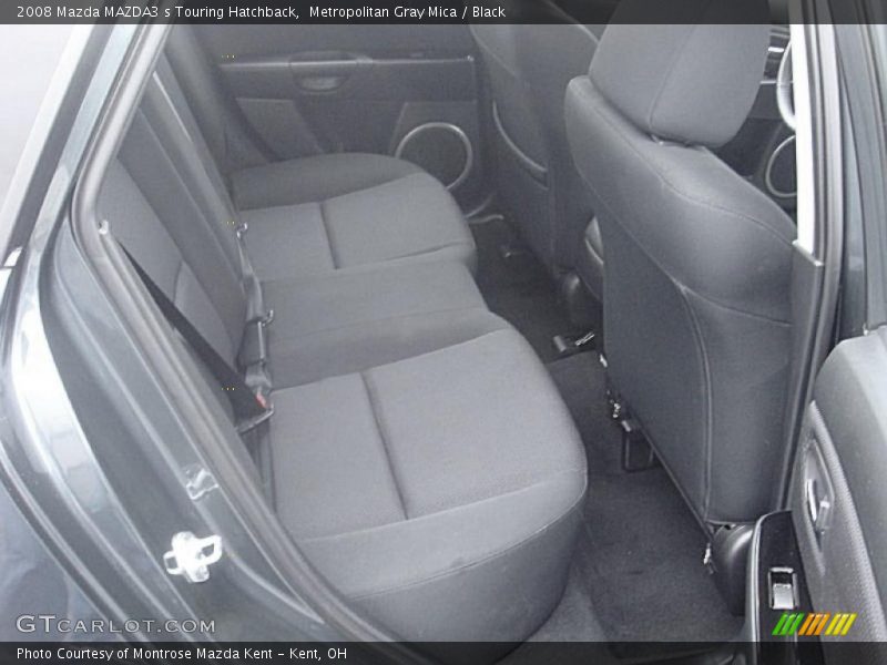 Metropolitan Gray Mica / Black 2008 Mazda MAZDA3 s Touring Hatchback