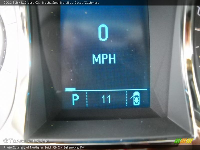Mocha Steel Metallic / Cocoa/Cashmere 2011 Buick LaCrosse CX
