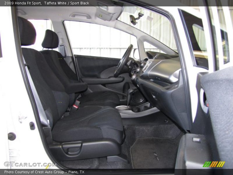 Taffeta White / Sport Black 2009 Honda Fit Sport
