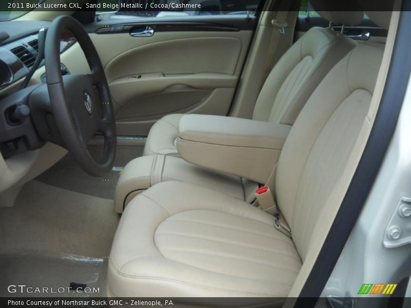 Sand Beige Metallic / Cocoa/Cashmere 2011 Buick Lucerne CXL