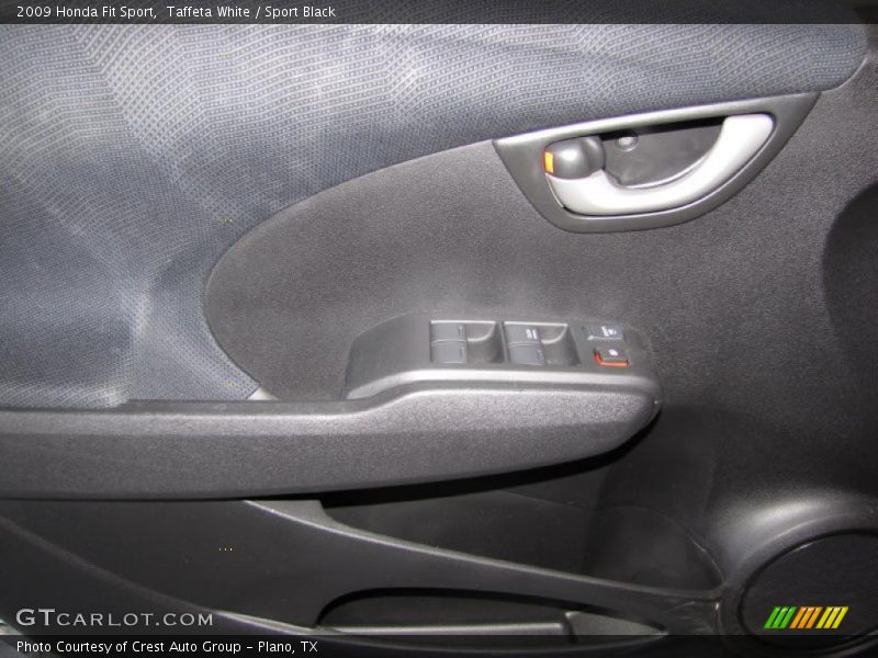Taffeta White / Sport Black 2009 Honda Fit Sport