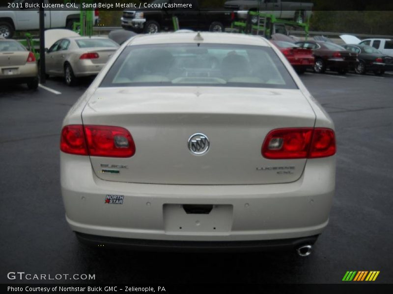 Sand Beige Metallic / Cocoa/Cashmere 2011 Buick Lucerne CXL