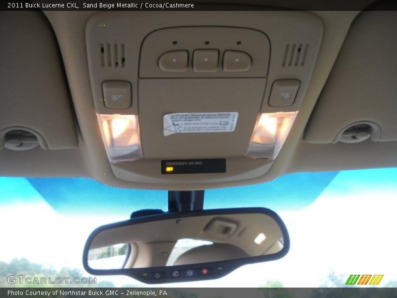 Sand Beige Metallic / Cocoa/Cashmere 2011 Buick Lucerne CXL