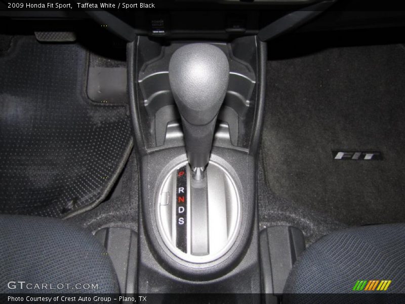 Taffeta White / Sport Black 2009 Honda Fit Sport