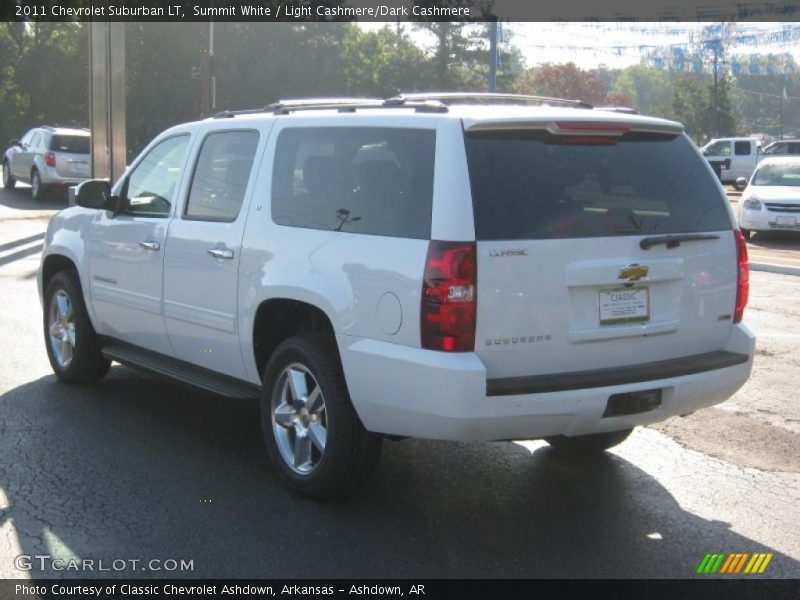 Summit White / Light Cashmere/Dark Cashmere 2011 Chevrolet Suburban LT