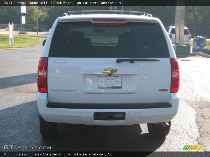 Summit White / Light Cashmere/Dark Cashmere 2011 Chevrolet Suburban LT