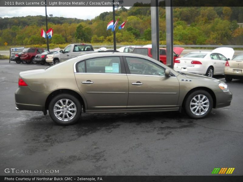 Light Bronze Metallic / Cocoa/Cashmere 2011 Buick Lucerne CX