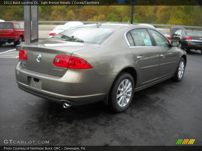 Light Bronze Metallic / Cocoa/Cashmere 2011 Buick Lucerne CX