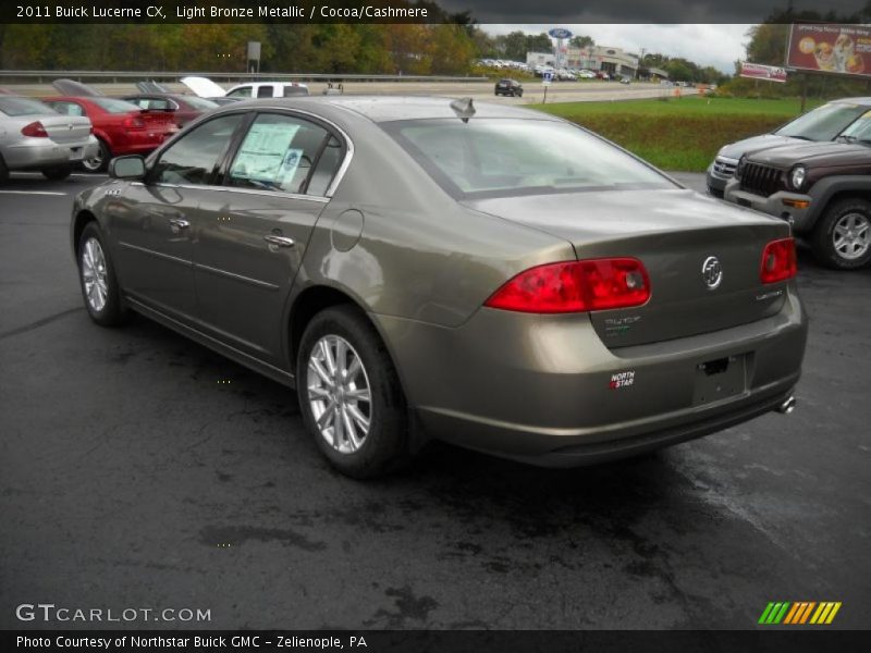 Light Bronze Metallic / Cocoa/Cashmere 2011 Buick Lucerne CX