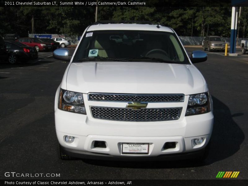 Summit White / Light Cashmere/Dark Cashmere 2011 Chevrolet Suburban LT