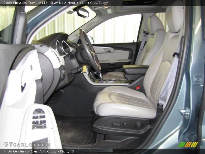 Silver Moss Metallic / Light Gray/Ebony 2009 Chevrolet Traverse LTZ