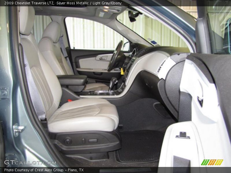 Silver Moss Metallic / Light Gray/Ebony 2009 Chevrolet Traverse LTZ