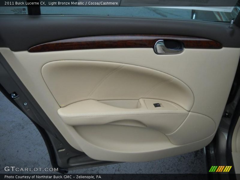 Light Bronze Metallic / Cocoa/Cashmere 2011 Buick Lucerne CX