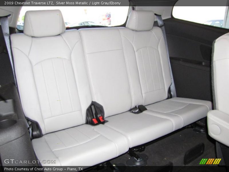 Silver Moss Metallic / Light Gray/Ebony 2009 Chevrolet Traverse LTZ