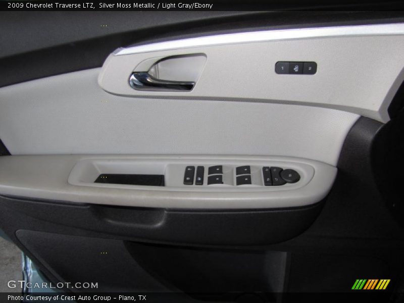 Silver Moss Metallic / Light Gray/Ebony 2009 Chevrolet Traverse LTZ