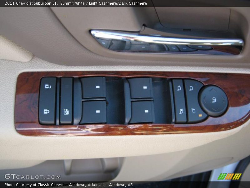 Summit White / Light Cashmere/Dark Cashmere 2011 Chevrolet Suburban LT